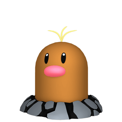 #0050 Diglett Alola Form
