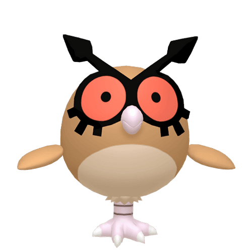 #0163 Hoothoot