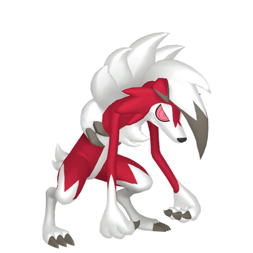 #0745 Lycanroc Midnight Form