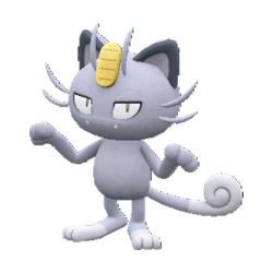 #0052 Meowth Alola Form Shiny 6IV Hidden Ability In-game Trade Pkm Go