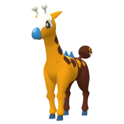 #0203 Girafarig Shiny 6IV Hidden Ability In-game Trade Pkm Go