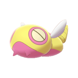 #0206 Dunsparce Shiny 6IV Hidden Ability In-game Trade Pkm Go