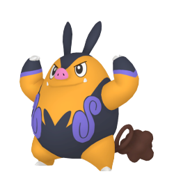 #0499 Pignite Shiny 6IV Hidden Ability In-game Trade Pkm Go