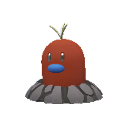 #0050 Diglett Alola Form Shiny 6IV Hidden Ability In-game Trade Pkm Go