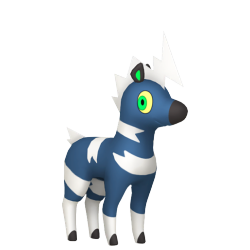 #0522 Blitzle Shiny 6IV Hidden Ability In-game Trade Pkm Go