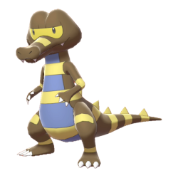 #0552 Krokorok Shiny 6IV Hidden Ability In-game Trade Pkm Go