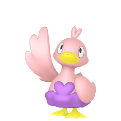 #0580 Ducklett Shiny 6IV Hidden Ability In-game Trade Pkm Go