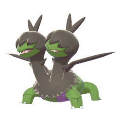 #0634 Zweilous Shiny 6IV Hidden Ability In-game Trade Pkm Go