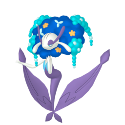 #0671 Florges Blue Flower Shiny 6IV Hidden Ability In-game Trade Pkm Go