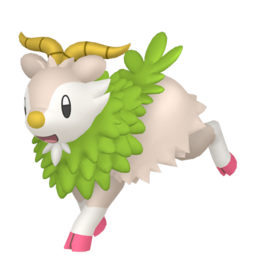 #0672 Skiddo Shiny 6IV Hidden Ability In-game Trade Pkm Go