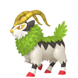 #0673 Gogoat Shiny 6IV Hidden Ability In-game Trade Pkm Go