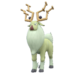 #0899 Wyrdeer Shiny 6IV Hidden Ability In-game Trade Pkm Go