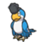 Squawkabilly Blue Plumage